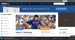 Desktop Screenshot of fantasypros.com